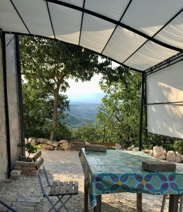 La Casa Dalle Finestre Blu Abbateggio Zewnętrze zdjęcie