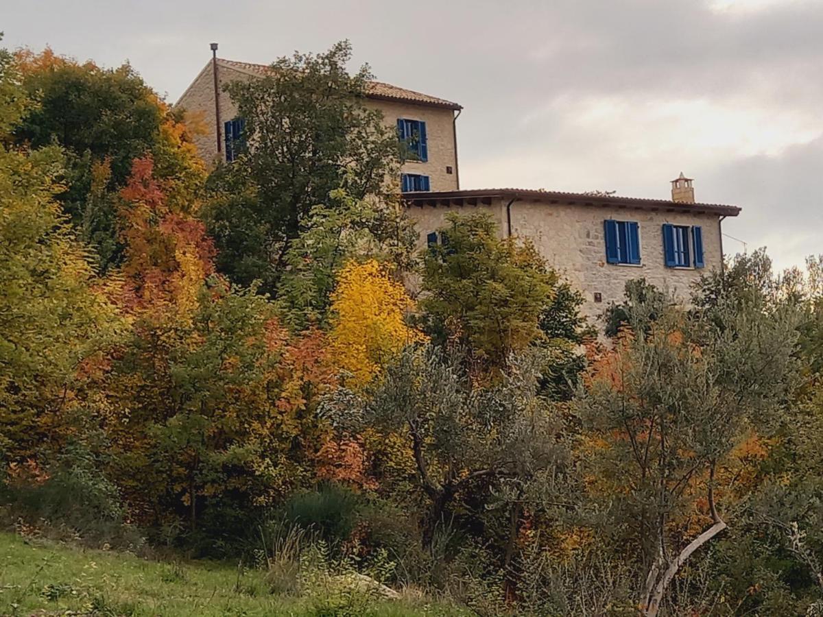 La Casa Dalle Finestre Blu Abbateggio Zewnętrze zdjęcie