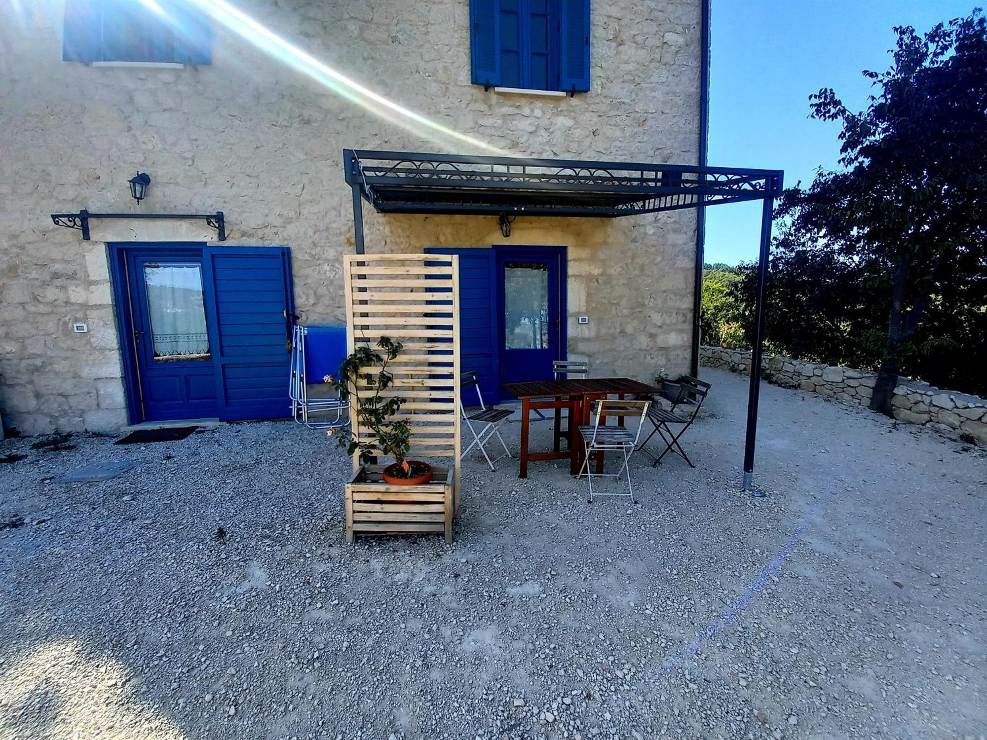 La Casa Dalle Finestre Blu Abbateggio Zewnętrze zdjęcie